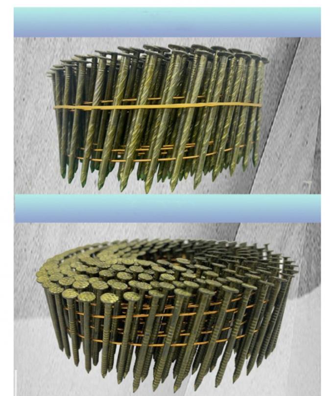Supply Galvanized Coil Roofing Nails Coil Roof Shingle Nail