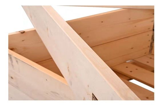 अच्छा मूल्य हीट ट्रीट्ड वुडन क्रेट बॉक्स स्टैकेबल वुडन शिपिंग क्रेट्स ऑनलाइन