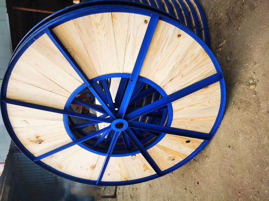 अच्छा मूल्य खाली बड़ा लकड़ी केबल रील लकड़ी केबल स्पूल आईएसपीएम-15 प्रमाणित ऑनलाइन